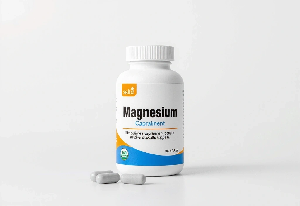 Suplemento de Magnesio en cápsulas